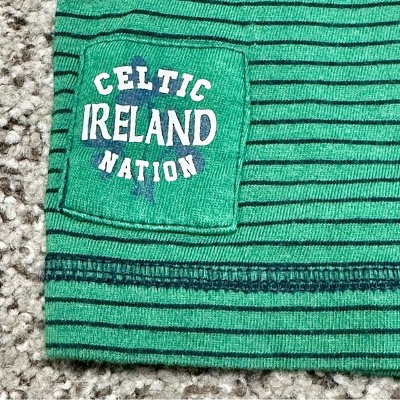 Landsdowne Collection Boys Ireland Rugby Long Sleeve Shirt Size 7 - Picture 3 of 5